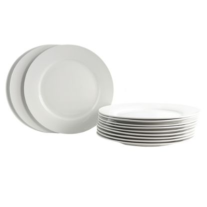 Picture of Gibson Home Noble Court 12-Piece Dinnerware Set, White