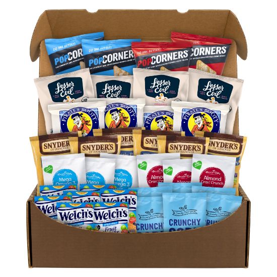 Picture of Snack Box Pros Better For You Snack Box, 5 Oz, Box Of 37 Snacks