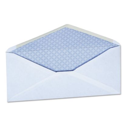 Picture of Universal #10 Business Envelopes, Security Tint, Gummed Seal, White, Box Of 500