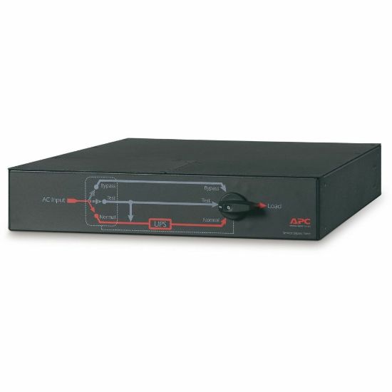 Picture of APC 19in Rack Mountable 24A Maintenance Bypass Panel - 5000VA