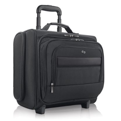 Picture of Solo New York Columbus 15.6in Rolling Overnighter Case, Black