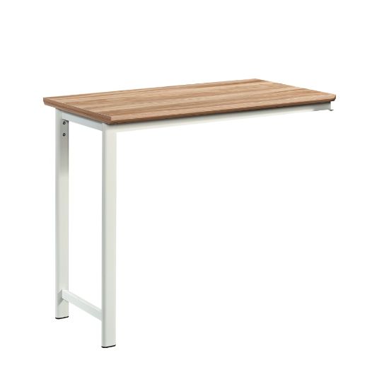 Picture of Sauder Bergen Circle 36inW Desk Return, Kiln Acacia/White