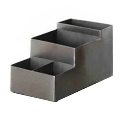 Picture of American Metalcraft Stainless Steel Coffee Caddy, 8inL x 4inW x 4inH