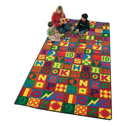 Picture of Flagship Carpets Printed Rug, 12ftH x 18ftW, Floors That Teach