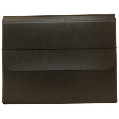 Picture of JAM Paper Portfolio Carrying Case With Elastic Band, Black