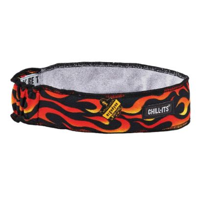 Picture of Ergodyne Chill-Its 6605 High-Performance Headbands, Flames, Pack Of 6 Headbands