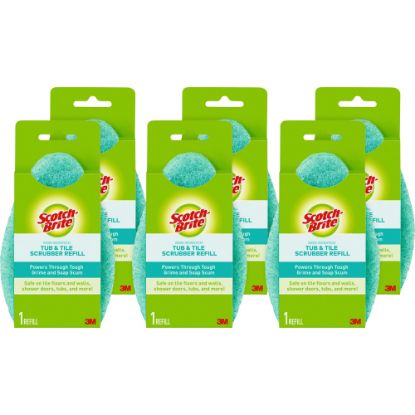 Picture of Scotch-Brite Bath Scrubber Refills - 6 / Carton