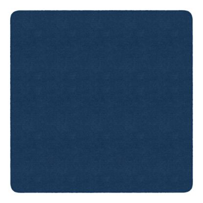 Picture of Flagship Carpets Americolors Area Rug, Square, 6ft x 6ft, Royal Blue