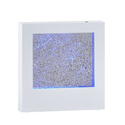 Picture of Adesso Simplee Glitter Light Box, 9inH, White