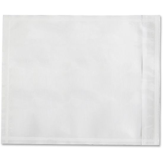 Picture of Sparco Plain Back 7in Envelopes - Packing List - 7in Width x 5 1/2in Length - 70 g/m2 - Self-adhesive Seal - Paper, Low Density Polyethylene (LDPE) - 1000 / Box - White