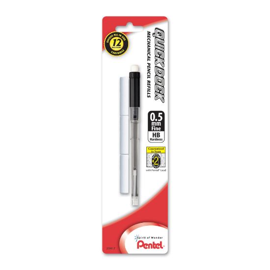 Picture of Pentel QuickDock Mechanical Pencil Refill, 0.5 mm