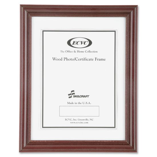 Picture of SKILCRAFT Cherry Wood Frame, 8in x 10in (AbilityOne 7105-01-357-9978)