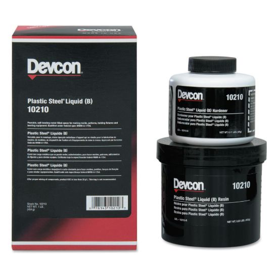 Picture of Devcon Plastic Steel Liquid Epoxy, 1 Lb