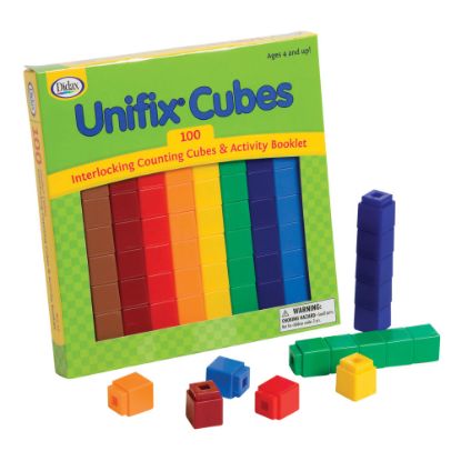 Picture of Didax Unifix Cube Set, Multicolor, Pack Of 100