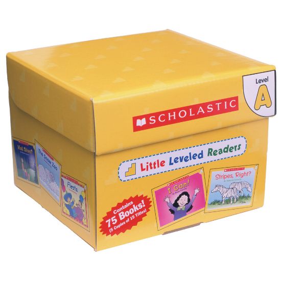 Picture of Scholastic Little Leveled Readers Book: Level A Box Set, 5 Copies of 15 Titles