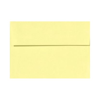 Picture of LUX Invitation Envelopes, A7, Peel & Stick Closure, Lemonade Yellow, Pack Of 250