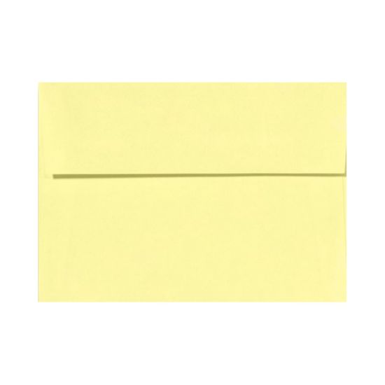 Picture of LUX Invitation Envelopes, A7, Peel & Stick Closure, Lemonade Yellow, Pack Of 250