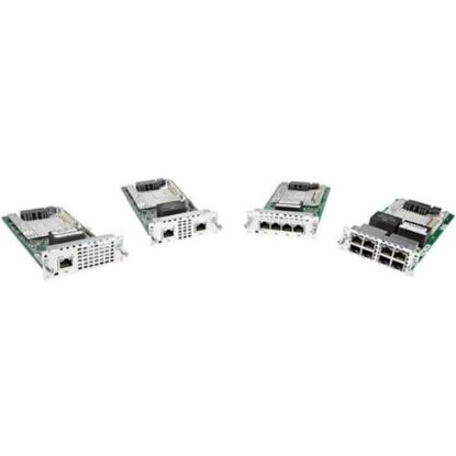 Picture of Cisco 8 port Multi-flex Trunk Voice/Clear-channel Data T1/E1 Module - For Voice, Wide Area Network - 8 x T1/E1 NetworkEthernet - T1/E1