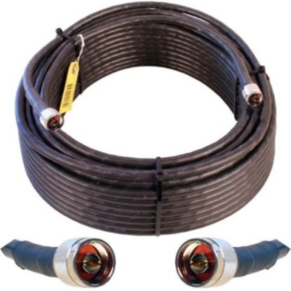 Picture of WilsonPro 100 ft. Wilson-400 Ultra Low-Loss Cable - 100 ft Coaxial Antenna Cable for Antenna - First End: 1 x N-Type Antenna - Male - Second End: 1 x N-Type Antenna - Male - Black