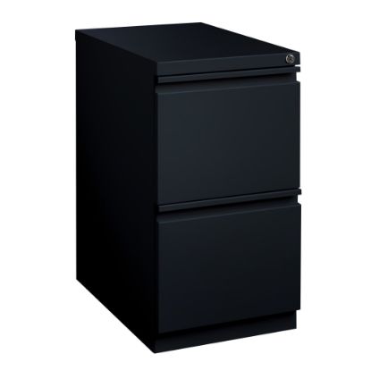 Picture of WorkPro 23inD Vertical 2-Drawer Mobile Pedestal File Cabinet, Black