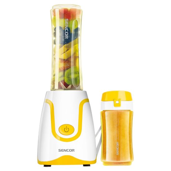 Picture of Sencor SBL2205VT Smoothie Blender With 2 Bottles, 20 Oz, Yellow