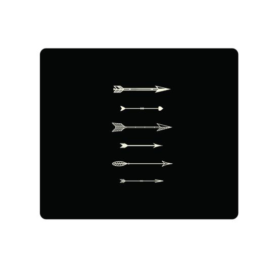 Picture of OTM Essentials Mouse Pad, Shooting Arrows, 10in x 9.13in, Black, PV1BM-HIP-19