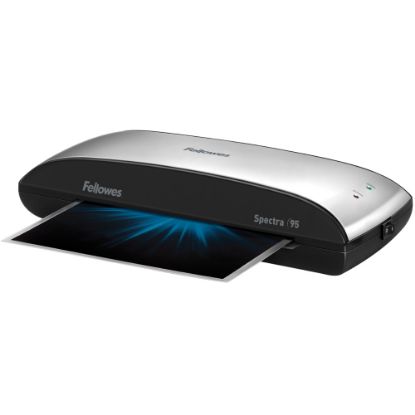 Picture of Fellowes Spectra 95 Laminator With Combo Kit, 9 1/2in Entry Width, 3inH x 14 1/2inW x 7inD, Silver/Black