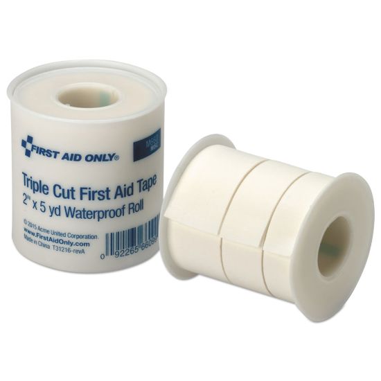 Picture of First Aid Only TripleCut Adhesive Tape Refill For SmartCompliance General Business Cabinets, 2in x 5 Yd. Roll