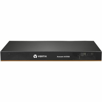 Picture of Vertiv Avocent AV3000 KVM Over IP Switch | 8 port KVM | VGA Cable (AV3108-400) - 8 Computer(s) - 1 Local User(s) - 1 Remote User(s) - 1680 x 1050 - 1 x Network (RJ-45) - 4 x USB - Rack-mountable - 1U