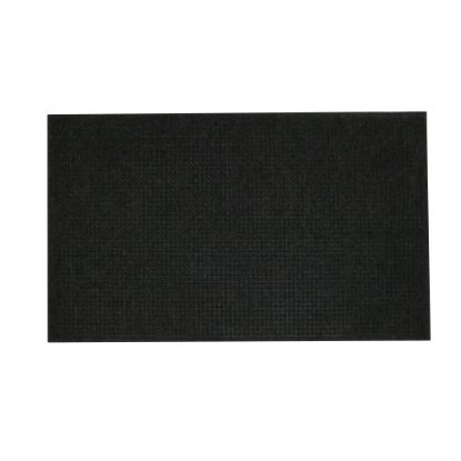 Picture of M+A Matting Waterhog Squares Fashion Floor Mat, 3ft x 5ft, Charcoal