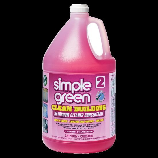 Picture of Simple Green Clean Building Bathroom Cleaner Concentrate, 128 Oz Bottle