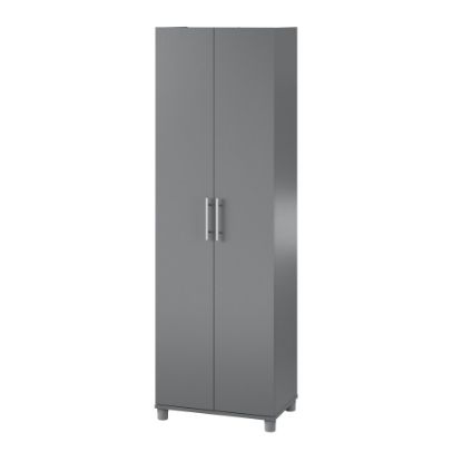 Picture of Ameriwood Home Camberly 24inW Utility Storage Cabinet, Gray