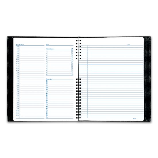 Picture of Rediform College Rule NotePro Organizer, 11in x 8 1/2in, Black