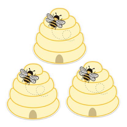 Picture of Eureka Paper Cut-Outs, The Hive Beehive, 36 Cut-Outs Per Pack, Set Of 3 Packs