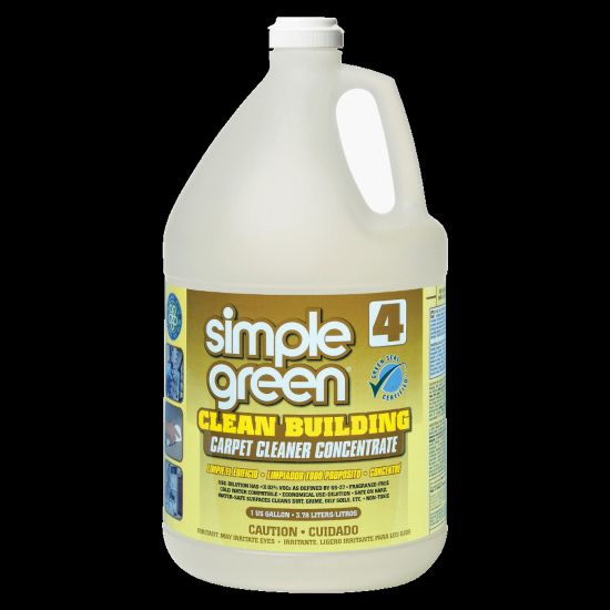 Picture of Simple Green Clean Building Carpet Cleaner Concentrate, 128 Oz Bottle