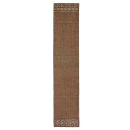 Picture of Linon Aria Area Rug, 2ft x 10ft, Verica Copper/Cream