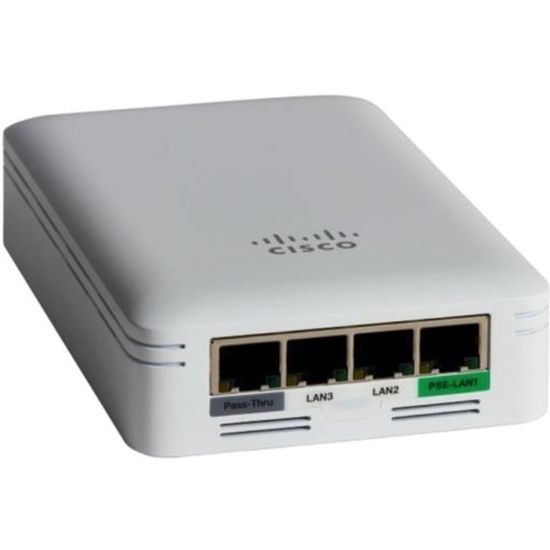 Picture of Cisco 145AC IEEE 802.11ac 1 Gbit/s Wireless Access Point - 2.40 GHz, 5 GHz - MIMO Technology - 5 x Network (RJ-45) - Gigabit Ethernet - PoE Ports - Wall Mountable