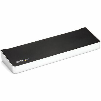 Picture of StarTech.com USB C Dock - Triple 4K - Mac, Windows & Chrome - 100W PD - USB C to 2x DisplayPort - USB C to HDMI / Ethernet - 5 x USB 3.0 - The 4K USB-C dock boosts productivity, connecting your MacBook, Dell XPS