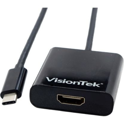 Picture of VisionTek USB 3.1 Type C to HDMI Adapter (M/F) - 1 x Type C USB 3.1 USB Male - 1 x HDMI Digital Audio/Video Female - 3840 x 2160 Supported