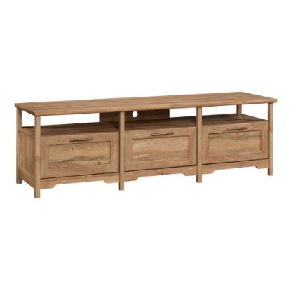 Picture of Sauder Coral Cape Entertainment Credenza For 70in TVs, 20-5/8inH x 67-3/8inW x 19inD, Sindoori Mango