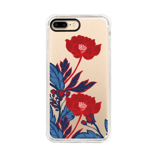 Picture of OTM Essentials Tough Edge Case For iPhone 7+/8+, Red Poppies, OP-RP-Z124A