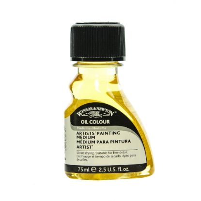 Picture of Winsor & Newton Artists Oil Painting Mediums, 75 mL, Yellow, Pack Of 2