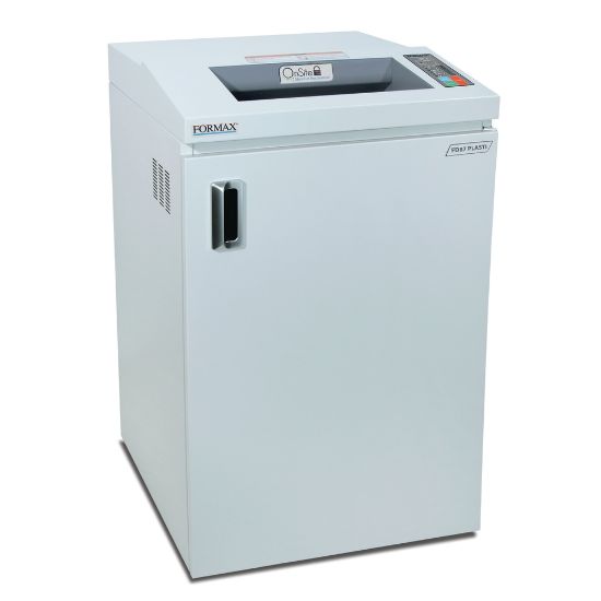 Picture of Formax 38-Sheet Cross-Cut Paper/Plastic/Laminate Shredder, FD87 PLASTI