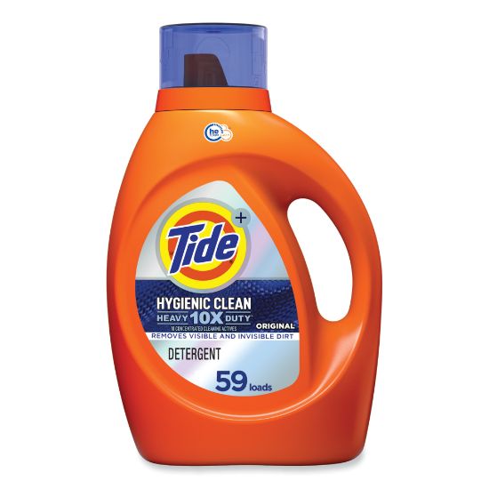 Picture of Tide Hygienic Clean Heavy 10x Duty Liquid Laundry Detergent, Original, 92 Oz