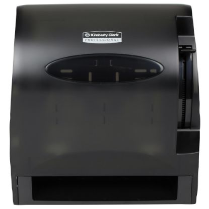 Picture of Kimberly-Clark Professional In-Sight LEV-R-MATIC Roll Towel Dispenser, Smoke Gray