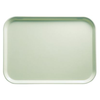 Picture of Cambro Camtray Rectangular Serving Trays, 15in x 20-1/4in, Key Lime, Pack Of 12 Trays