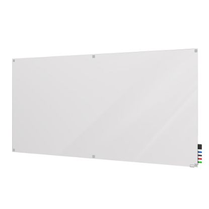 Picture of Ghent Harmony Non-Magnetic Dry-Erase Whiteboard, Glass, 48in x 60in, White