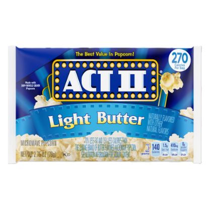 Picture of ACT II Microwave Popcorn, Butter Flavored, 2.75 Oz Bag, Box Of 36