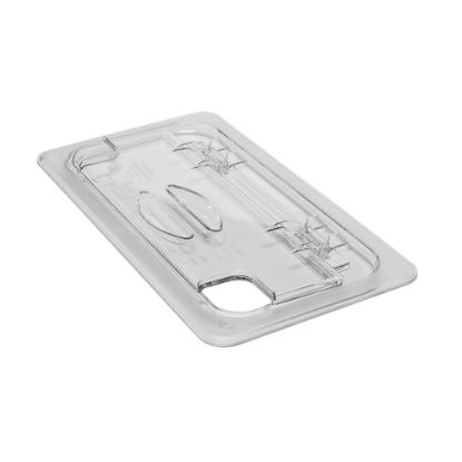 Picture of Cambro Camwear GN 1/3 Notched FlipLids, Clear, Set Of 6 Lids