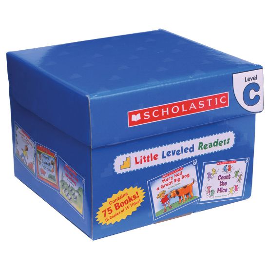 Picture of Scholastic Little Leveled Readers Book: Level C Box Set, 5 Copies of 15 Titles